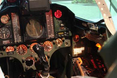 Draken cockpit