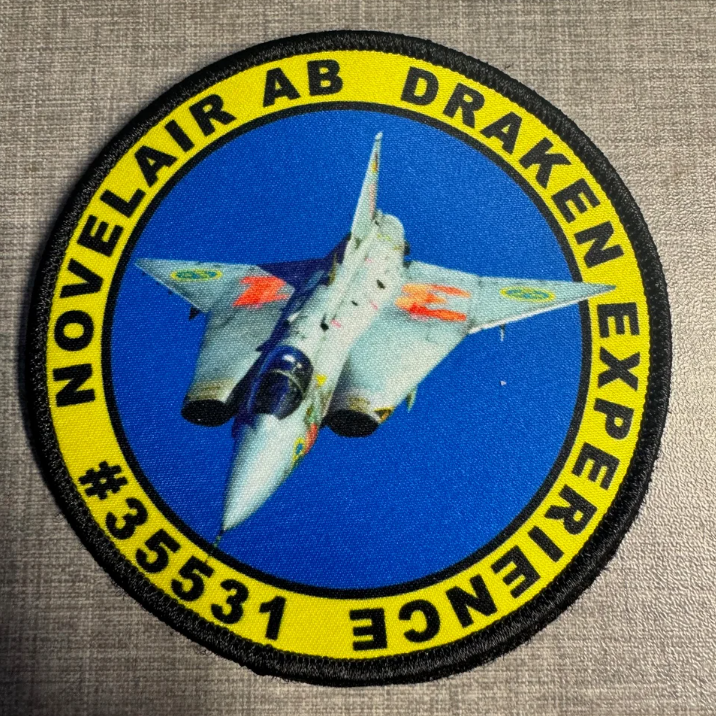 Tygmärke Draken